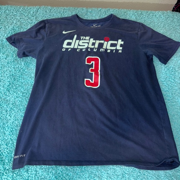 Nike NBA The Nike Tee Washington Wizards Beal #3 District T-Shirt - Picture 1 of 3